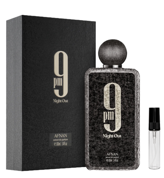 9PM Night Out - Afnan | 2ml & 5ml Fragrance Sample