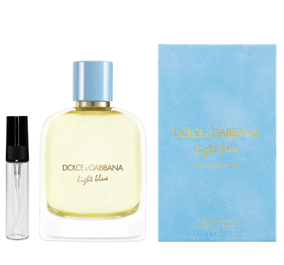 Light Blue Pour Homme EDT - Dolce & Gabbana | 2ml & 5ml Fragrance Sample