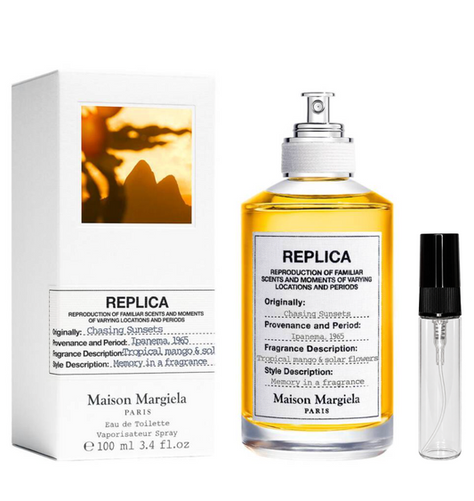 Chasing Sunsets For Men & Women - Maison Margiela Replica | 2ml & 5ml Fragrance Sample