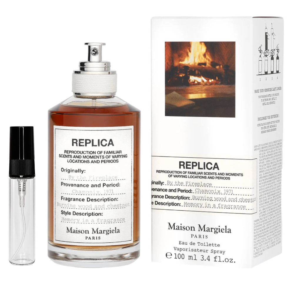 By The Fireplace EDT - Maison Margiela Replica | 2ml & 5ml Fragrance Sample