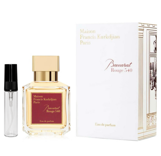 Baccarat Rouge 540 EDP - Maison Francis Kurkdjian | 2ml & 5ml Fragrance Sample