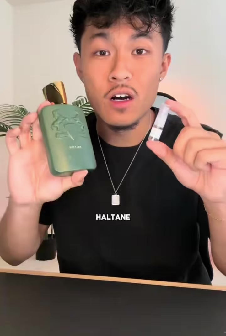 Load video: fragrance sample preparation showing authentic decanting into 2ml and 5ml bottles